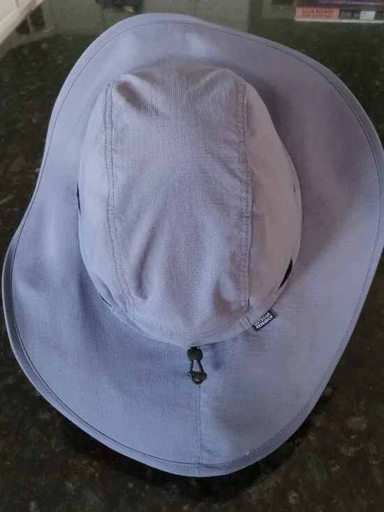 OUTDOOR RESEARCH Blue Gray Ventilated Wide Brim Sun Hat - Picture 7 of 10